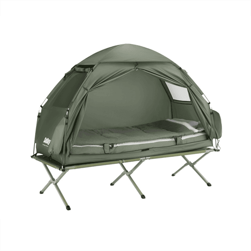 SoBuy Cama de acampamento, cama de camping, Estanislau OGS32-GR
