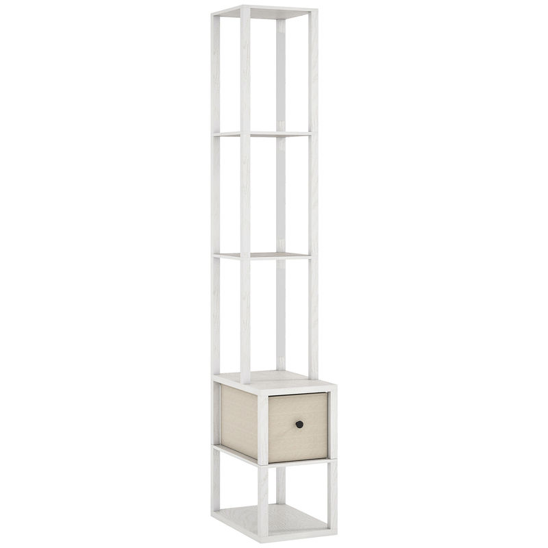 Lámpara de Pie MDF, Plástico HOMCOM, hogar - iluminación