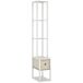 Lámpara de Pie MDF, Plástico HOMCOM, hogar - iluminación Lámpara de Pie MDF, Plástico HOMCOM, hogar - iluminación Blanco