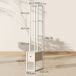 Lámpara de Pie MDF, Plástico HOMCOM, hogar - iluminación Lámpara de Pie MDF, Plástico HOMCOM, hogar - iluminación Blanco