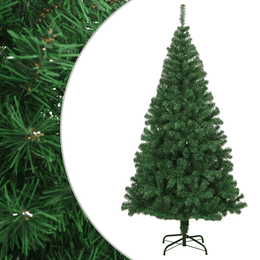 Árvore de Natal - Pinheiro de Natal artificial com ramos grossos 240 cm PVC verde Árvore de Natal - Pinheiro de Natal artificial com ramos grossos 240 cm PVC verde