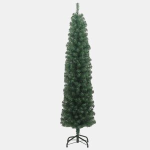 Árvore de Natal - Pinheiro de Natal Artificial Verde 240 cm PVC e Aço e Plástico