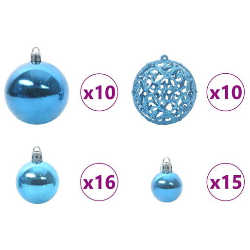 Árvore de Natal - Pinheiro de Natal Artificial Verde 240 cm PVC e Aço e Plástico