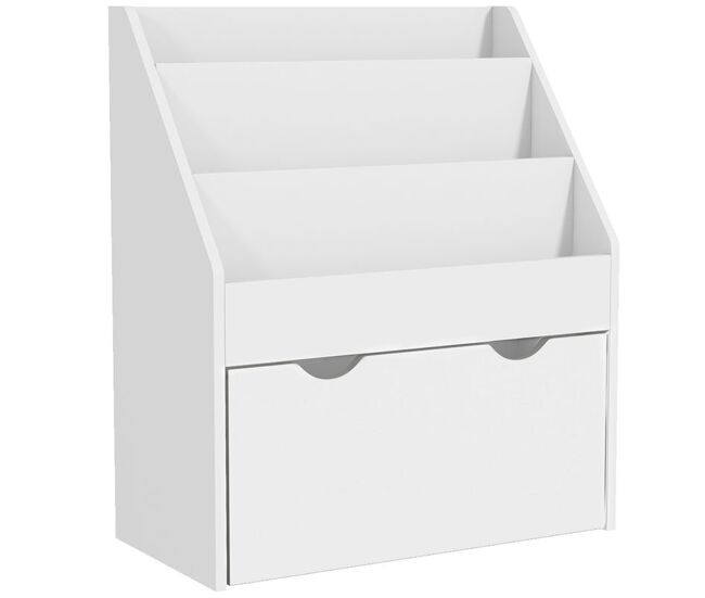 Aiyaplay estantería de juguetes con 3 compartimentos, librería infantil, caja de juguetes móvil, cajón con ruedas, multifuncioanl, para dormitorio,
