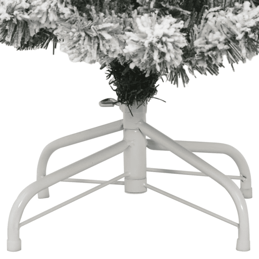 Árvore de Natal - Pinheiro de Natal artificial articulada c flocos de neve 120 cm