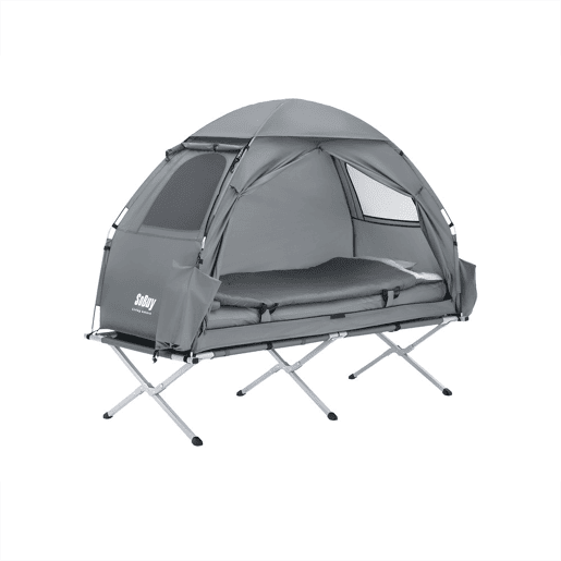 SoBuy Cama de acampamento, cama de camping, Estanislau OGS32-HG