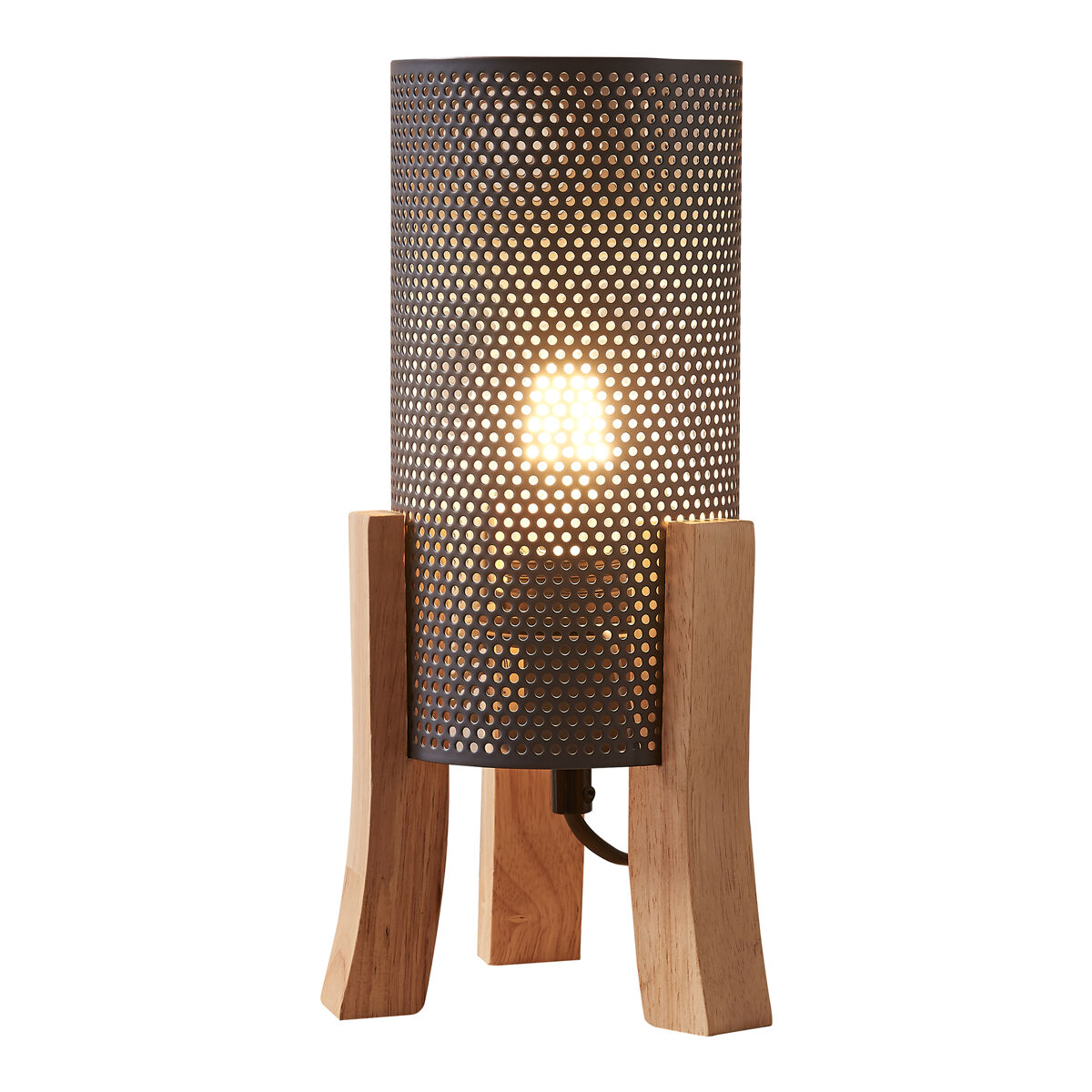 Lámpara de mesa Joelleldsvin lux.pro Gris