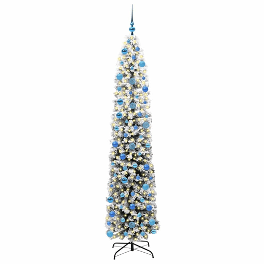 Árvore de Natal - Pinheiro de Natal Artificial Verde 240 cm PVC e Aço e Plástico
