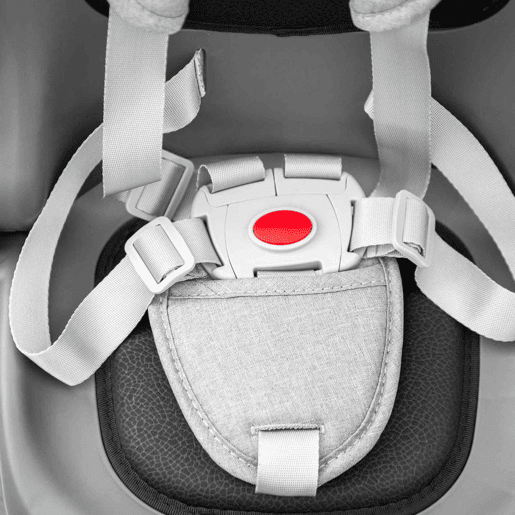 AIYAPLAY Triciclo Evolutivo 6 em 1 Triciclo para Bebés Dobrável 1-5 Anos Assento Giratório de 360° Guidão Encosto Reclinável Toldo Cinto de Segurança Cesto, Apoio para Pés 111,5x52x98 cm Cinza