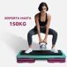 Step de Aeróbic Plástico, PP HOMCOM, deportes y ocio - fitness Step de Aeróbic Plástico, PP HOMCOM, deportes y ocio - fitness Multicolor