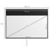 Pantalla de Proyector Plástico, Metal HOMCOM Pantalla de Proyector Plástico, Metal HOMCOM Blanco