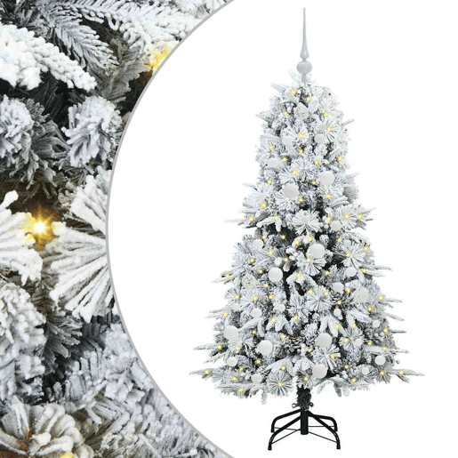 Árvore de Natal - Pinheiro de Natal Articulada Artificial Verde 150 cm PE e PVC
