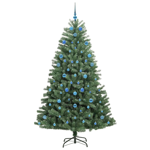 Árvore de Natal - Pinheiro de Natal Articulada Artificial Verde 210 cm PVC e Metal