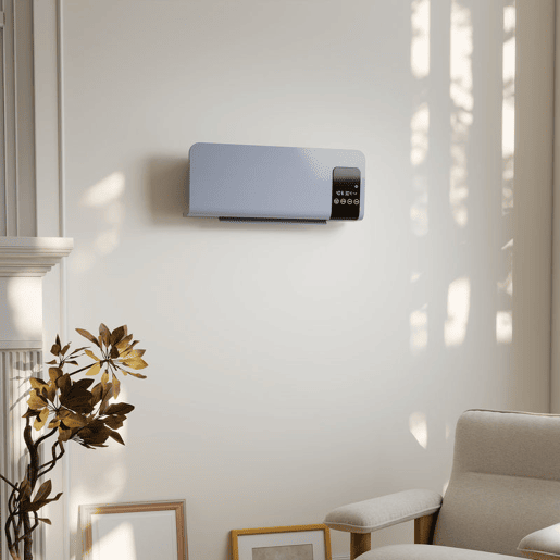 HOMCOM Aquecedor Elétrico de Parede 1000W2000W Aquecedor com Ecrã LED Controlo Remoto Termostato Temporizador para Áreas de 15-20 m² 54,5x12x21,5 cm Cinzento HOMCOM Aquecedor Elétrico de Parede 1000W2000W Aquecedor com Ecrã LED Controlo Remoto Termostato Temporizador para Áreas de 15-20 m² 54,5x12x21,5 cm Cinzento