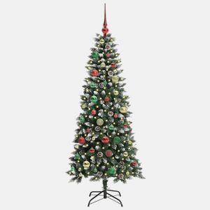 Árvore de Natal - Pinheiro de Natal Artificial com 150 LEDs Verde 66 x 66 x 150 cm