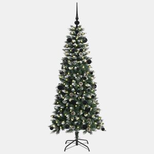 Árvore de Natal - Pinheiro de Natal Artificial com 150 LEDs Verde 66 x 66 x 150 cm