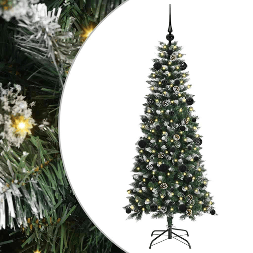 Árvore de Natal - Pinheiro de Natal Artificial com 150 LEDs Verde 66 x 66 x 150 cm