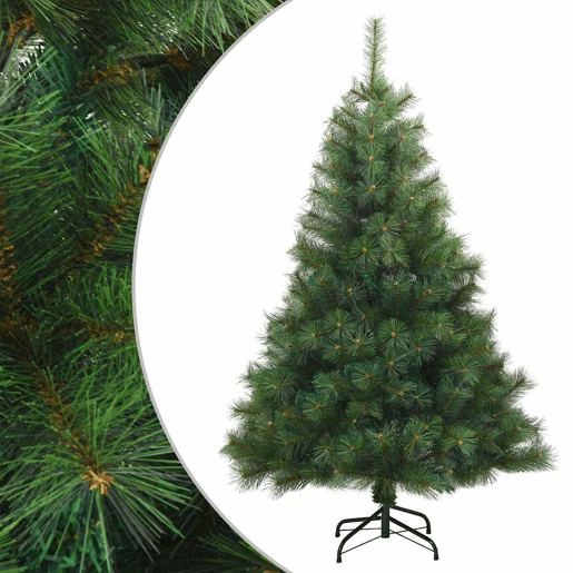 Árvore de Natal - Pinheiro de Natal Articulada Artificial Verde 150 cm PVC, aço