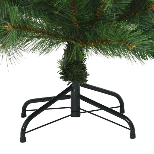 Árvore de Natal - Pinheiro de Natal Articulada Artificial Verde 150 cm PVC, aço