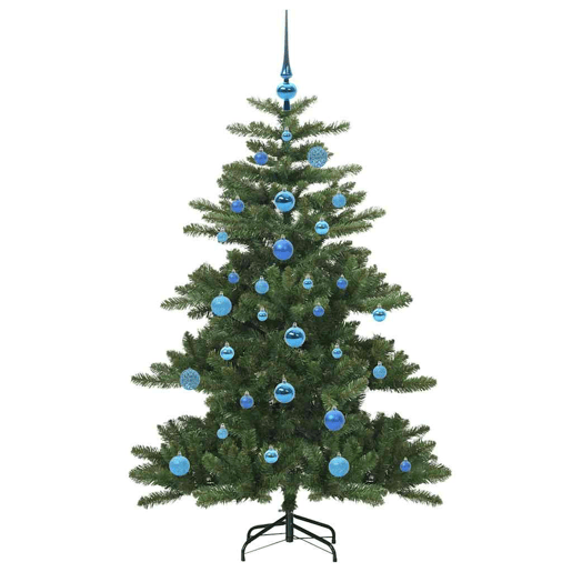 Árvore de Natal - Pinheiro de Natal Articulada Artificial com 150 LEDs 150 cm PVC