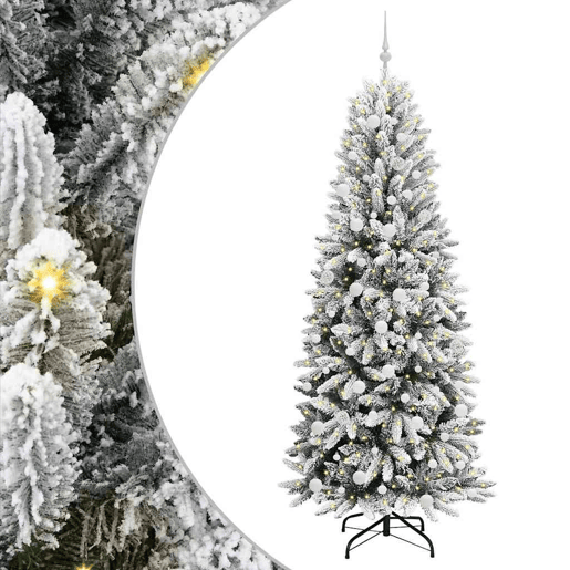 Árvore de Natal - Pinheiro de Natal Artificial com 300 LEDs Branco 78 x 78 x 210 cm