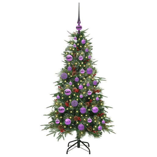 Árvore de Natal - Pinheiro de Natal Articulada Artificial Verde 120 cm PE e PVC