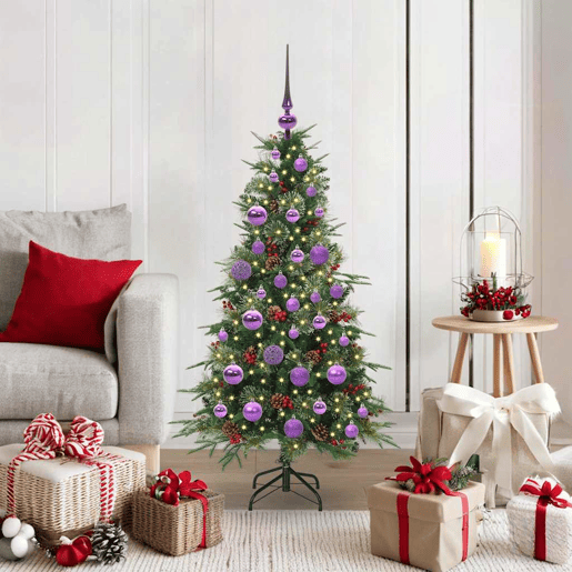 Árvore de Natal - Pinheiro de Natal Articulada Artificial Verde 120 cm PE e PVC
