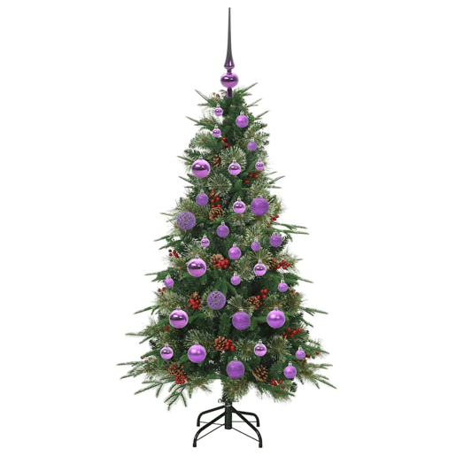 Árvore de Natal - Pinheiro de Natal Articulada Artificial Verde 120 cm PE e PVC