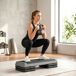 Step de Aeróbic PE SPORTNOW, deportes y ocio - fitness Step de Aeróbic PE SPORTNOW, deportes y ocio - fitness Gris