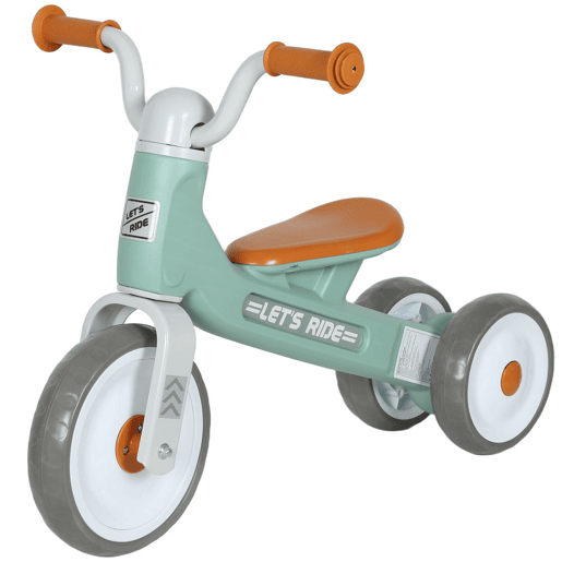 AIYAPLAY Bicicleta sem Pedais para Crianças dos 12 aos 36 Meses Bicicleta de Equilíbrio com Rodas Silenciosas e Antifuro Guiadores com Rotação Limitada a 60° 69x40x49 cm Verde