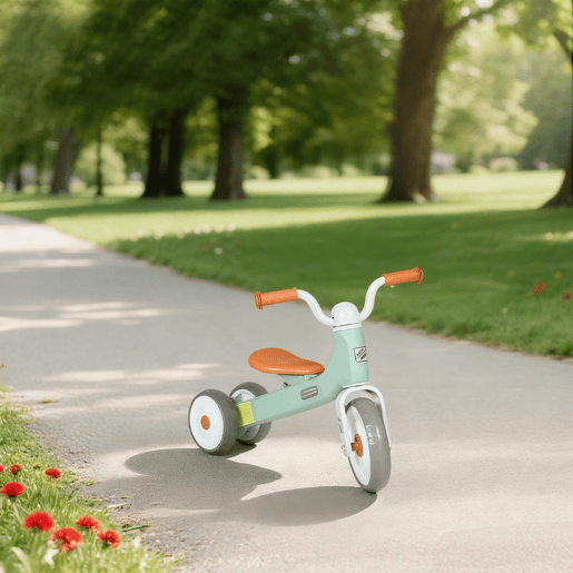 AIYAPLAY Bicicleta sem Pedais para Crianças dos 12 aos 36 Meses Bicicleta de Equilíbrio com Rodas Silenciosas e Antifuro Guiadores com Rotação Limitada a 60° 69x40x49 cm Verde