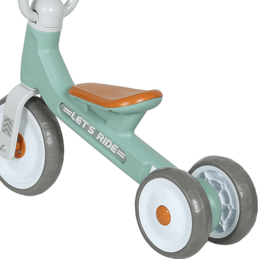 AIYAPLAY Bicicleta sem Pedais para Crianças dos 12 aos 36 Meses Bicicleta de Equilíbrio com Rodas Silenciosas e Antifuro Guiadores com Rotação Limitada a 60° 69x40x49 cm Verde