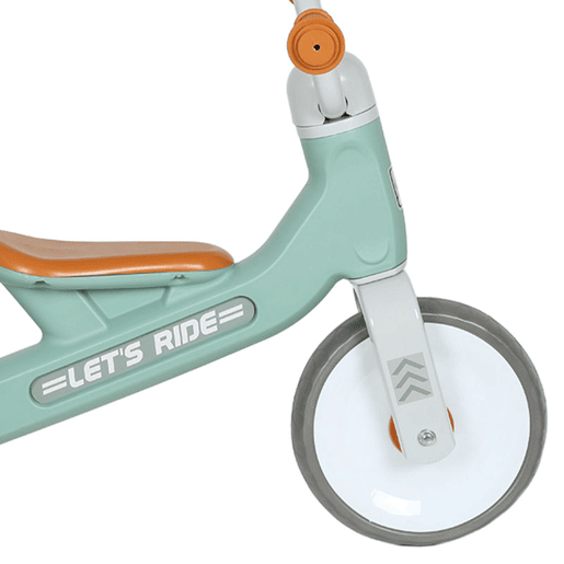 AIYAPLAY Bicicleta sem Pedais para Crianças dos 12 aos 36 Meses Bicicleta de Equilíbrio com Rodas Silenciosas e Antifuro Guiadores com Rotação Limitada a 60° 69x40x49 cm Verde