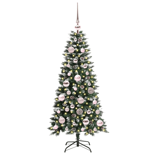 Árvore de Natal - Pinheiro de Natal Artificial com 150 LEDs Verde 55 x 55 x 120 cm