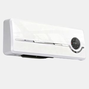 HOMCOM Aquecedor Elétrico de Parede de Baixo Consumo Cerâmico 2000W com 3 Modos Ecrã LED Termostato Regulável Temporizador 24h Oscilação Controlo Remoto e Deteção de Janelas Abertas