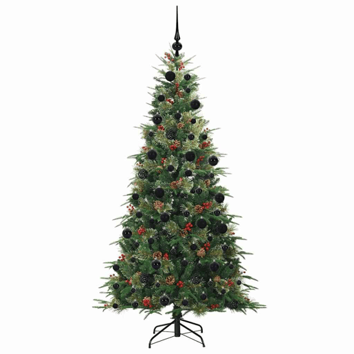 Árvore de Natal - Pinheiro de Natal Articulada Artificial Verde 210 cm PE e PVC