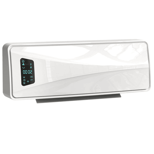 HOMCOM Aquecedor Elétrico de Baixo Consumo Cerâmico de Parede 2000W com 3 Modos Ecrã LED Termostato Ajustável Temporizador 24h Oscilação Controlo Remoto e Detecção de Janelas Abertas HOMCOM Aquecedor Elétrico de Baixo Consumo Cerâmico de Parede 2000W com 3 Modos Ecrã LED Termostato Ajustável Temporizador 24h Oscilação Controlo Remoto e Detecção de Janelas Abertas