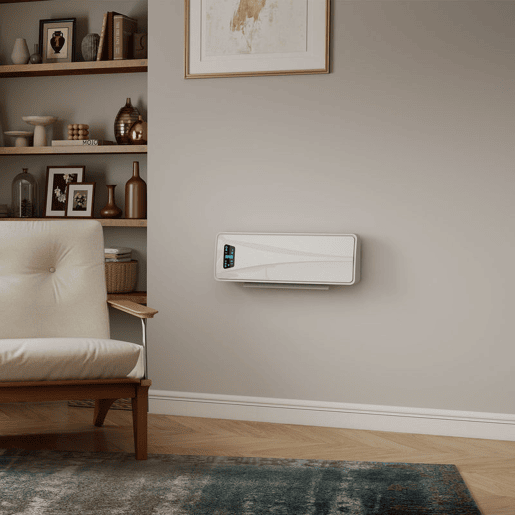 HOMCOM Aquecedor Elétrico de Baixo Consumo Cerâmico de Parede 2000W com 3 Modos Ecrã LED Termostato Ajustável Temporizador 24h Oscilação Controlo Remoto e Detecção de Janelas Abertas HOMCOM Aquecedor Elétrico de Baixo Consumo Cerâmico de Parede 2000W com 3 Modos Ecrã LED Termostato Ajustável Temporizador 24h Oscilação Controlo Remoto e Detecção de Janelas Abertas