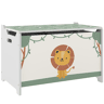 AIYAPLAY Baú Brinquedos Infantil 53 L Caixa de Arrumação Brinquedos Organizador Brinquedos com Tampa Rebatível Pistão a Gás para Livros Roupas 60x37x39 cm Verde