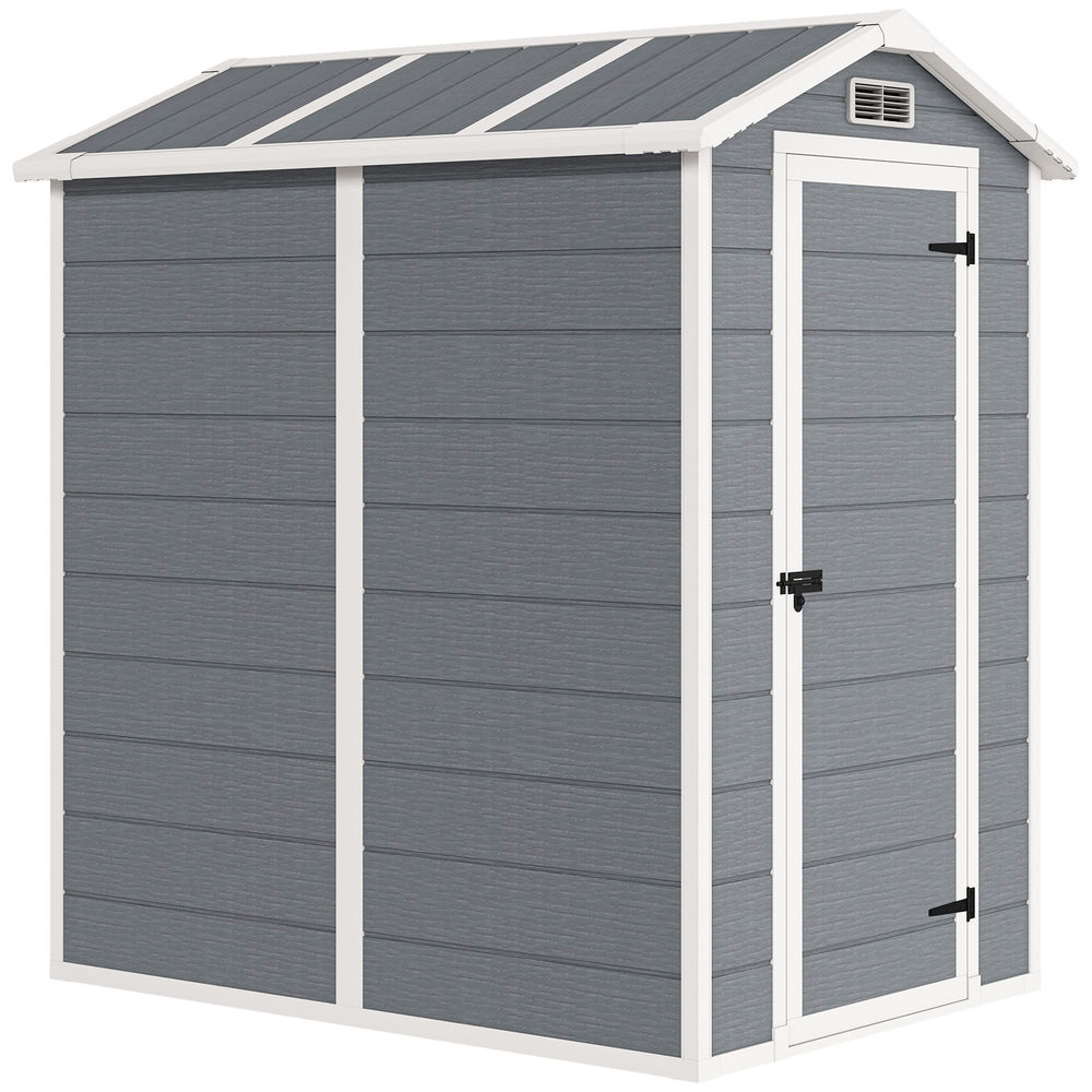 Caseta de Jardín PP, Aluminio Outsunny