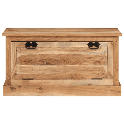 Banco para guardar sapatos 85 x 40 x 45 cm madeira maciça de acácia 02_0010916