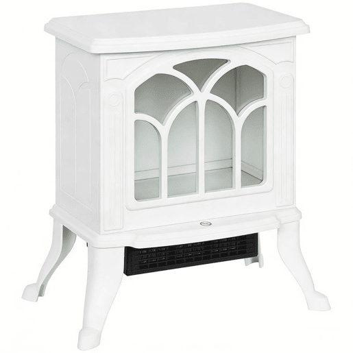 HOMCOM Lareira Elétrica 7501500 W Lareira Decorativa com 2 Níveis de Potência Efeito Chama Proteção contra Sobreaquecimento Área de Cobertura 15-20 m² 37,3x23,1x44 cm Branco HOMCOM Lareira Elétrica 7501500 W Lareira Decorativa com 2 Níveis de Potência Efeito Chama Proteção contra Sobreaquecimento Área de Cobertura 15-20 m² 37,3x23,1x44 cm Branco