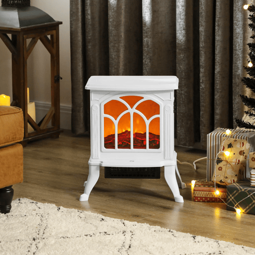 HOMCOM Lareira Elétrica 7501500 W Lareira Decorativa com 2 Níveis de Potência Efeito Chama Proteção contra Sobreaquecimento Área de Cobertura 15-20 m² 37,3x23,1x44 cm Branco HOMCOM Lareira Elétrica 7501500 W Lareira Decorativa com 2 Níveis de Potência Efeito Chama Proteção contra Sobreaquecimento Área de Cobertura 15-20 m² 37,3x23,1x44 cm Branco