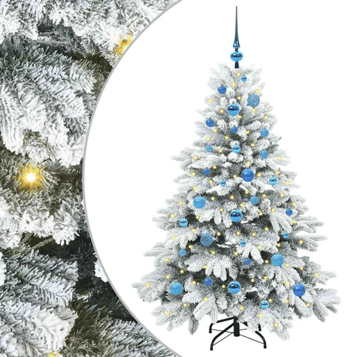 Árvore de Natal - Pinheiro de Natal Artificial com 150 LEDs Verde 150 cm PE e PVC
