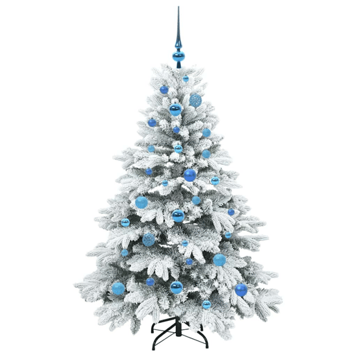 Árvore de Natal - Pinheiro de Natal Artificial com 150 LEDs Verde 150 cm PE e PVC