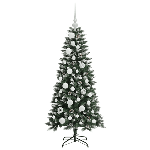 Árvore de Natal - Pinheiro de Natal Artificial com 150 LEDs Verde 55 x 55 x 120 cm