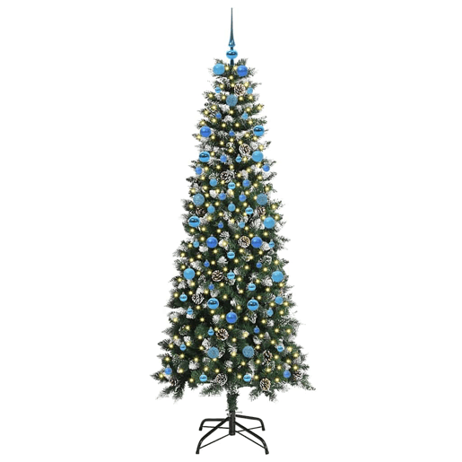 Árvore de Natal - Pinheiro de Natal Artificial com 300 LEDs Verde 86 x 86 x 210 cm