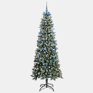 Árvore de Natal - Pinheiro de Natal Artificial com 300 LEDs Verde 86 x 86 x 210 cm