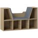 Librería HOMCOM, oficina - muebles de oficina Librería HOMCOM, oficina - muebles de oficina Marrón