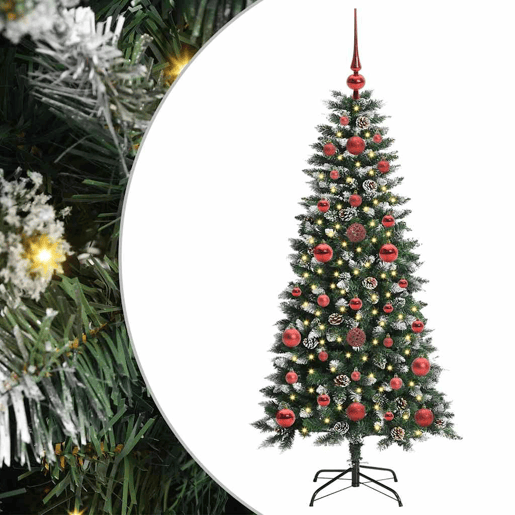 Árvore de Natal - Pinheiro de Natal Artificial com 150 LEDs Verde 50 x 50 x 120 cm
